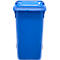 GMT afvalbak, 360 l, mobiel, blauw